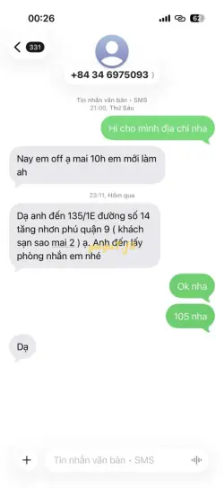 Ảnh đánh giá gái gọi