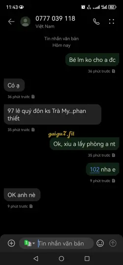 Ảnh đánh giá gái gọi