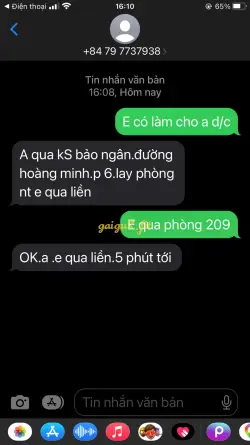 Ảnh đánh giá gái gọi