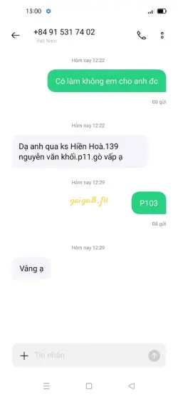 Ảnh đánh giá gái gọi