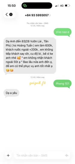 Ảnh đánh giá gái gọi