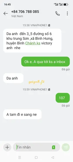 Ảnh đánh giá gái gọi