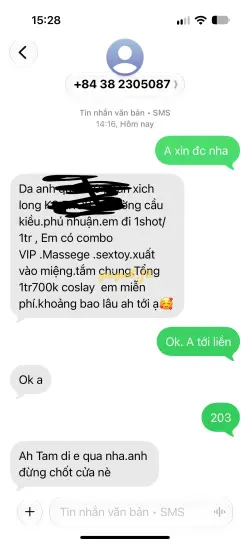 Ảnh đánh giá gái gọi