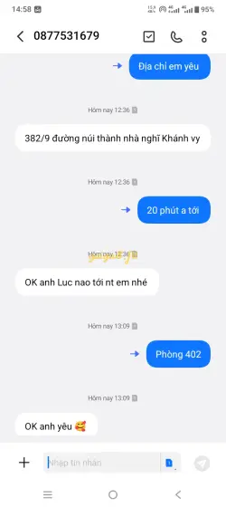 Ảnh đánh giá gái gọi