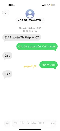 Ảnh đánh giá gái gọi
