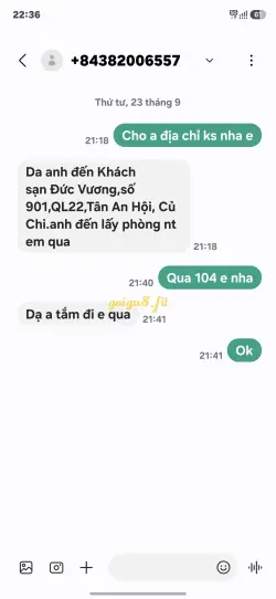 Ảnh đánh giá gái gọi