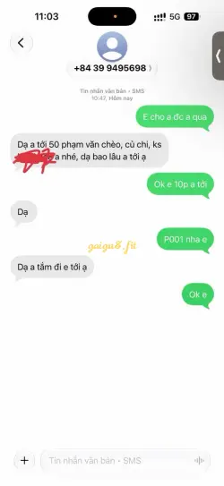 Ảnh đánh giá gái gọi