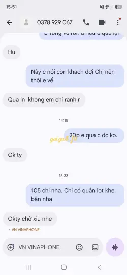 Ảnh đánh giá gái gọi