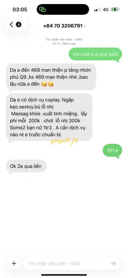 Ảnh đánh giá gái gọi