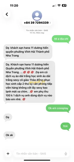 Ảnh đánh giá gái gọi