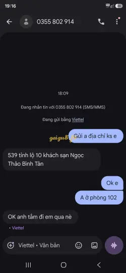 Ảnh đánh giá gái gọi
