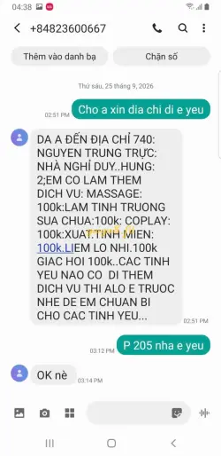 Ảnh đánh giá gái gọi