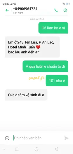 Ảnh đánh giá gái gọi