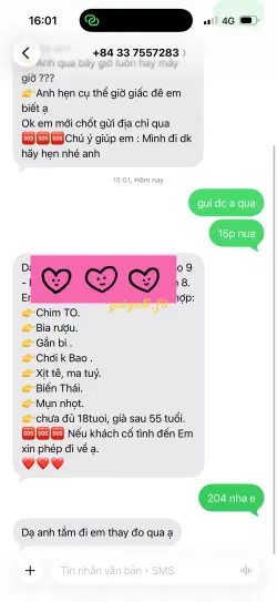 Ảnh đánh giá gái gọi