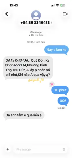 Ảnh đánh giá gái gọi